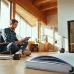Dossier de permis de construire consulté par un propriétaire