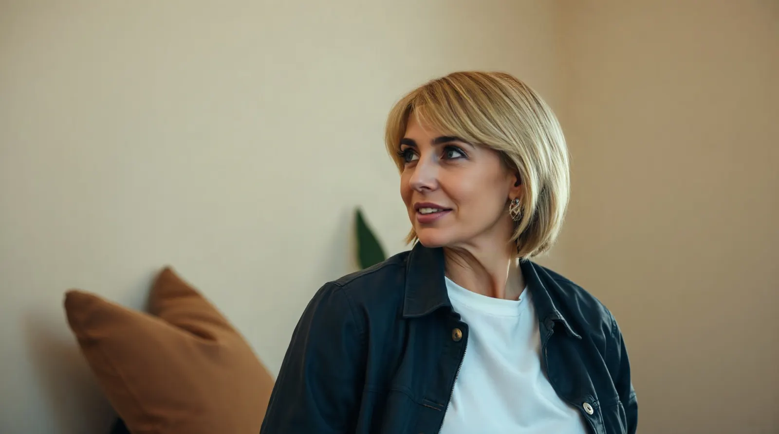 Propriétaire ouvrant le regard de sa fosse toutes eaux devant un agent SPANC