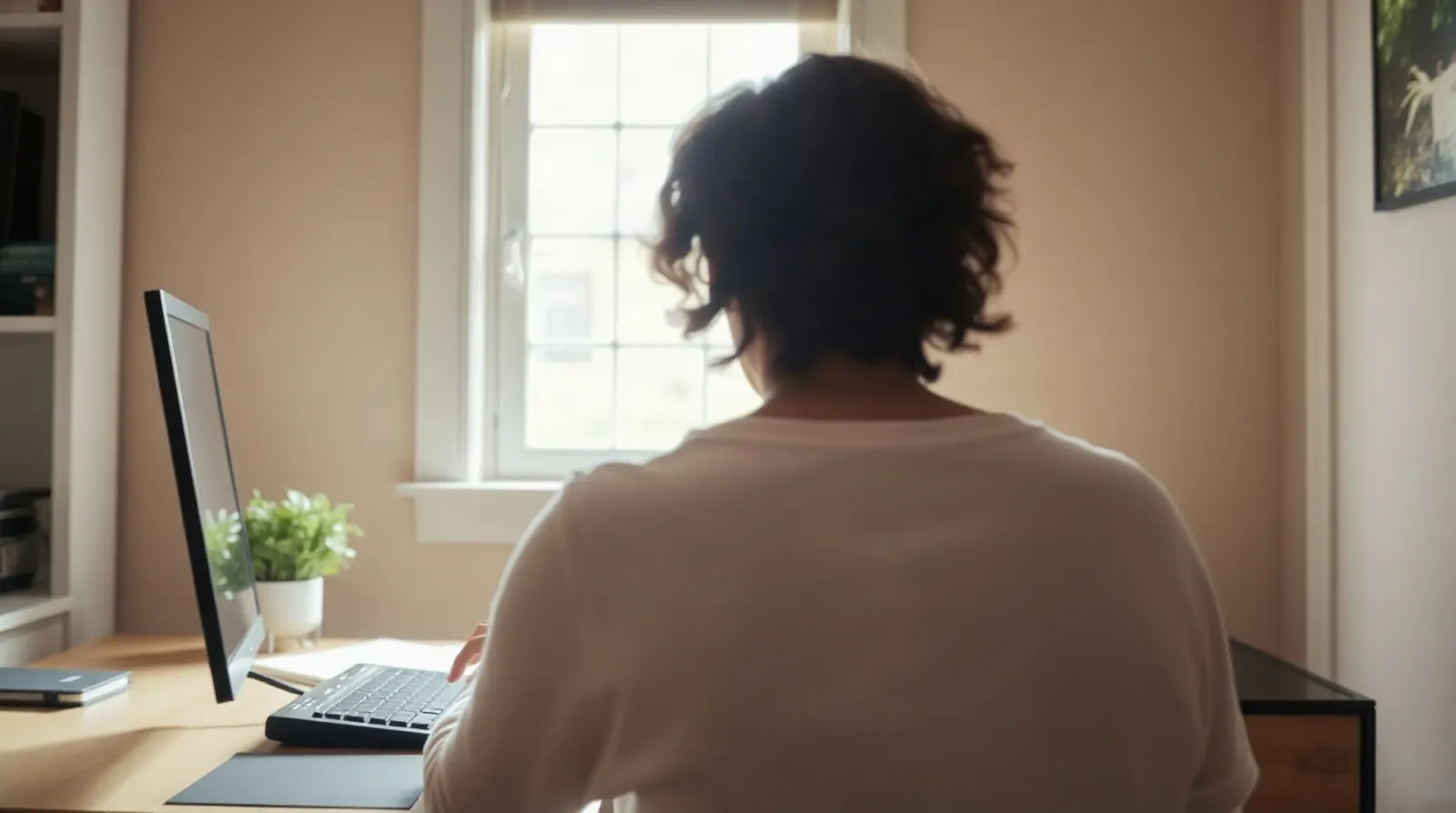 Copropriétaire consultant son espace client en ligne